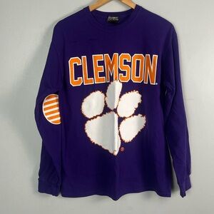 Gameday couture Clemson Purple Orange long sleeve size medium